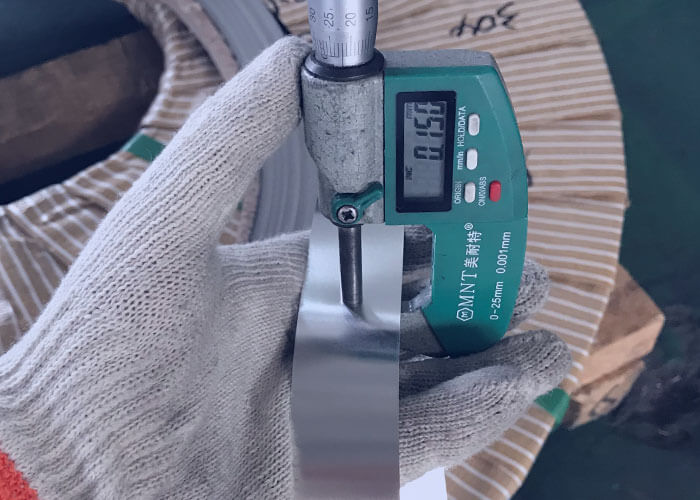 stainless steel strip thickness tolerance range