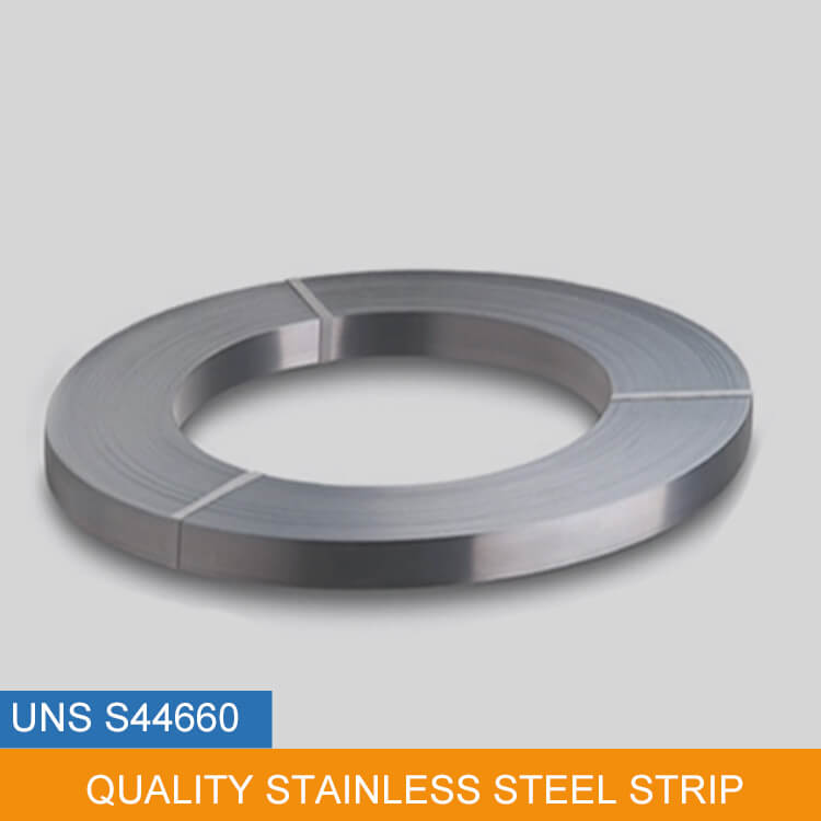 super ferritic uns s44660 stainless steel strip